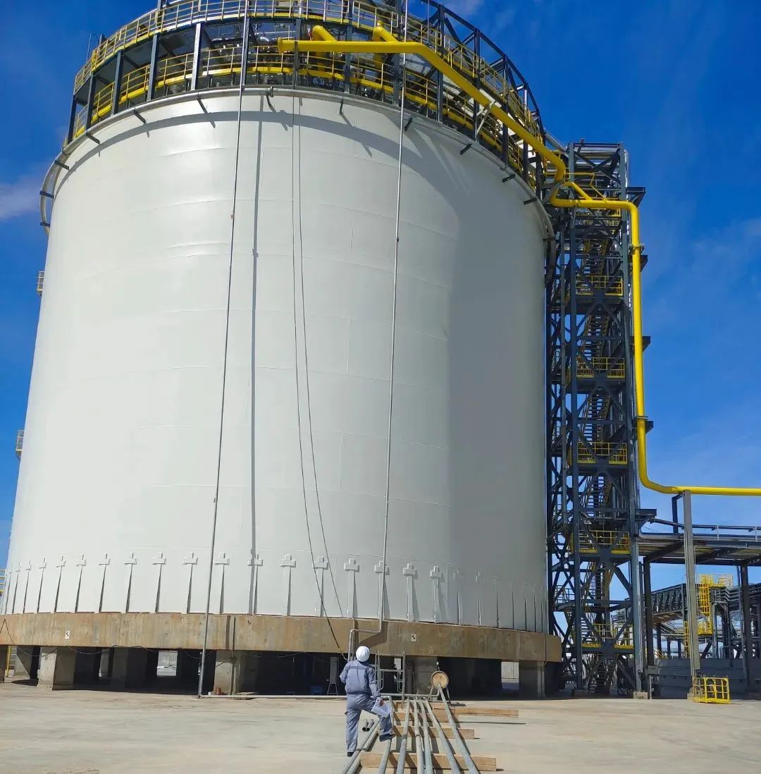 TCC Kazakistan IPCI Projesi Propilen Kriyojenik Tank Ön Soğutma Tek Seferde Başarıyla Başlatıldı.